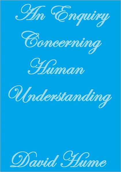 AN ENQUIRY CONCERNING HUMAN UNDERSTANDING