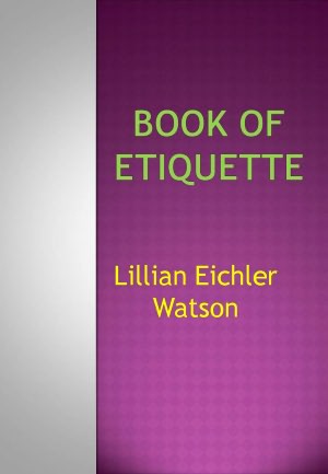Book of Etiquette