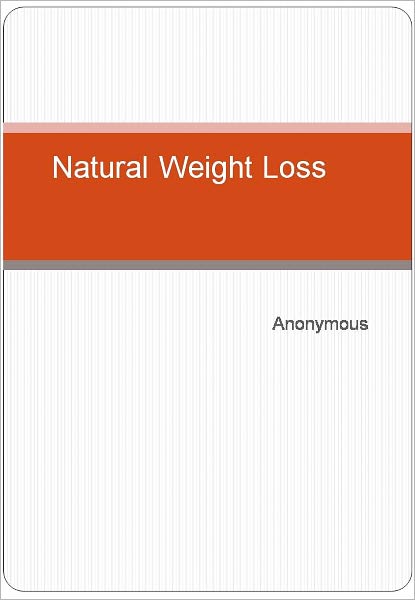 Natural Weight Loss