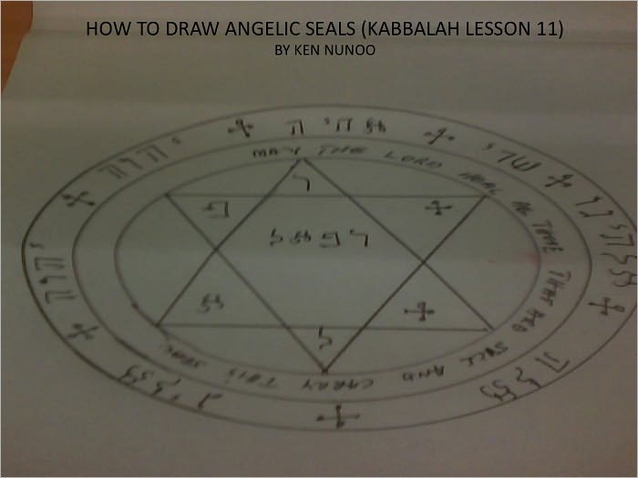 HOW TO DRAW ANGELIC SEALS (KABBALAH LESSON 11)