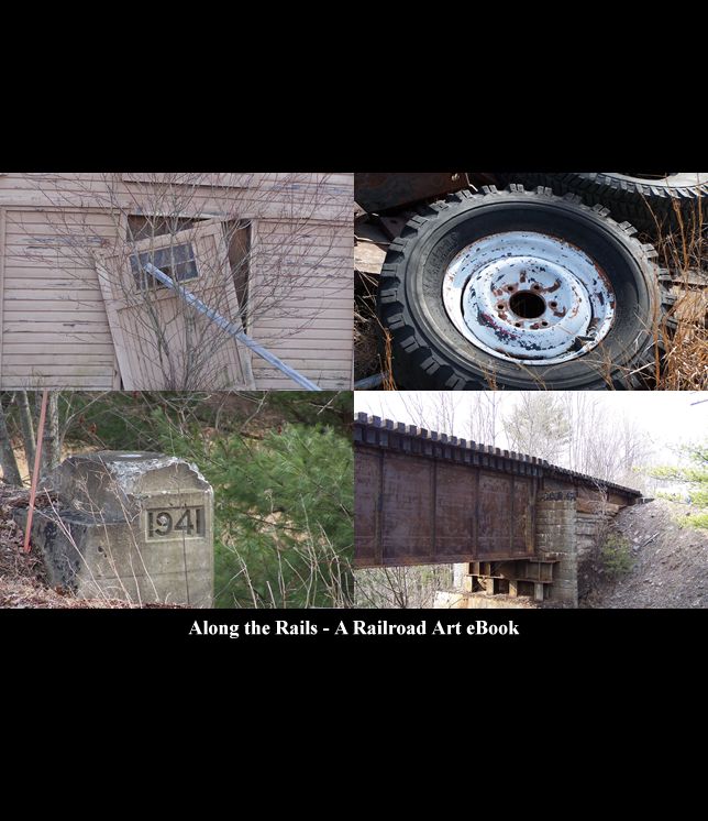 Along the Rails - A Railroad Art eBook