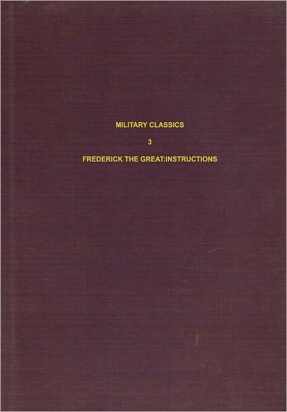 Frederick the Great : Instructions