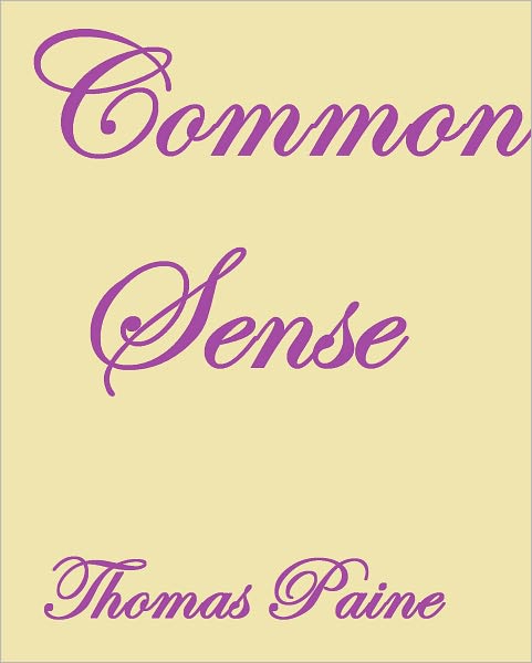 COMMON SENSE