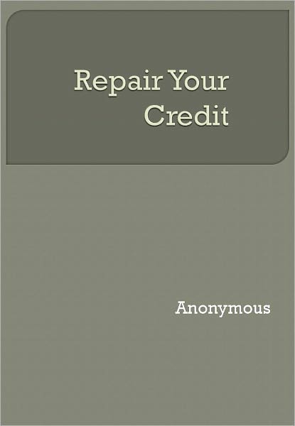 Repair Your Credit
