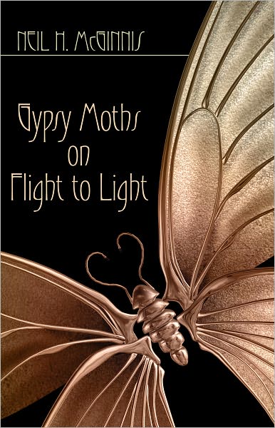 Gypsy Moths on Flight to Light
