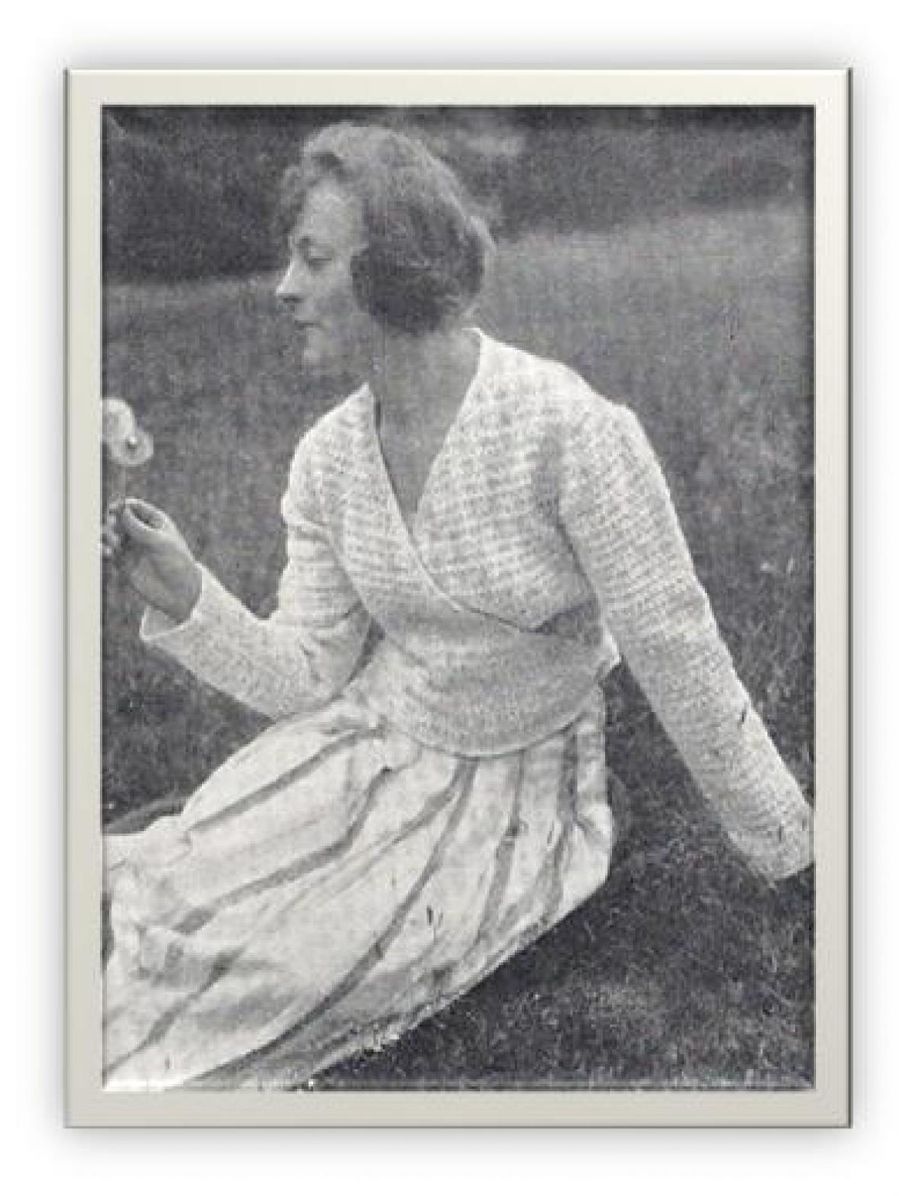 PATTERN #0002 MARCELONA JACKET VINTAGE CROCHET