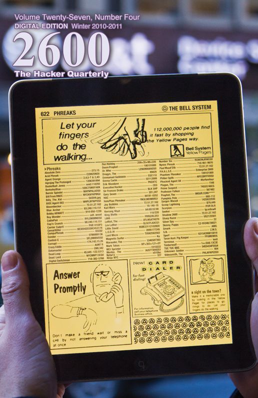 2600 Magazine - The Hacker Quarterly - Digital Edition - Winter 2010-2011