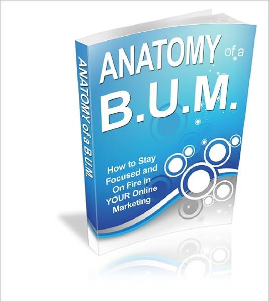Anatomy of a BUM: Bum Marketing Made Easier/Faster