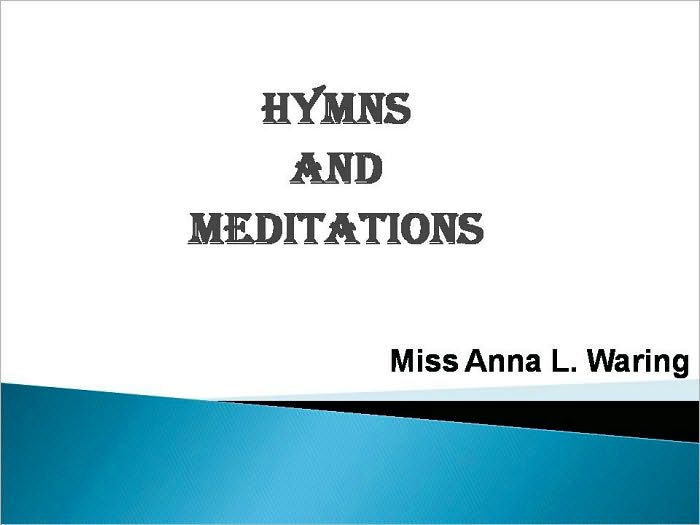 Hymns and Meditations