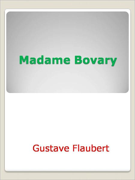 Madame Bovary