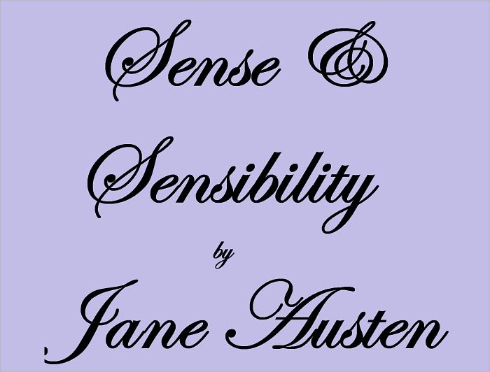 Sense And Sensibility