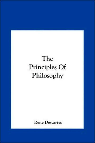 Principles of Philosophy