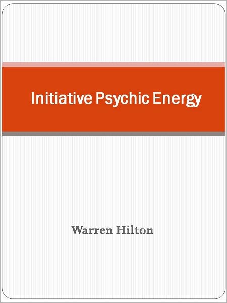 Initiative Psychic Energy