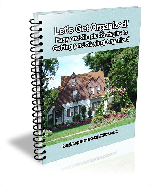 Let's Get Organized! Easy and Simple Strategies to Getting (and Staying) Organized