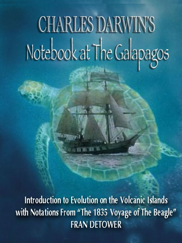 Darwin's Notebook At The Galapagos