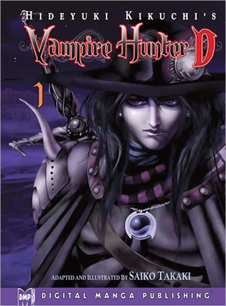 Hideyuki Kikuchi's Vampire Hunter D Manga Series, Volume 1 (Part 2 of 2) - Nook Color Edition