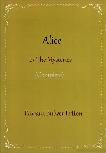 Alice or the Mysteries