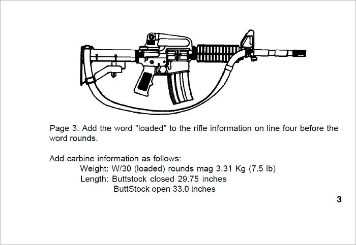 Operator’s Manual W/COMPONENTS LIST RIFLE, 5.56-MM, M16A2 W/E AND CARBINE, 5.56-MM, M4 W/E, Plus 500 free US military manuals and US Army field manuals when you sample this book