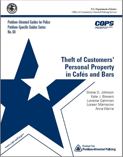 Theft of Customers' Personal Property in Cafes and Bars