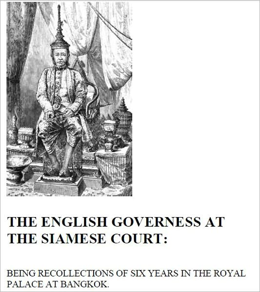 The English Governess at the Siamese Court [Illustrated]