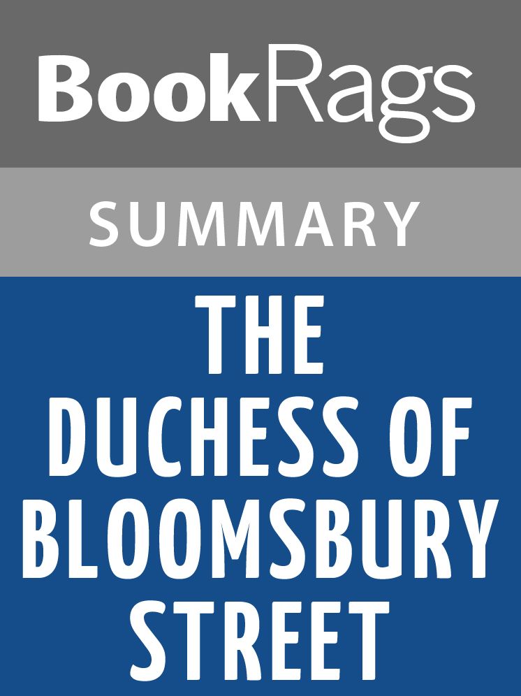 The Duchess of Bloomsbury Street by Helene Hanff l Summary & Study Guide