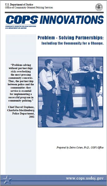 Problem-Solving Partnerships: Including the Community for a Change