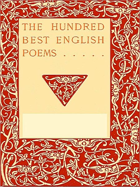 The Hundred Best English Poems