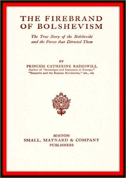The Firebrand of Bolshevism