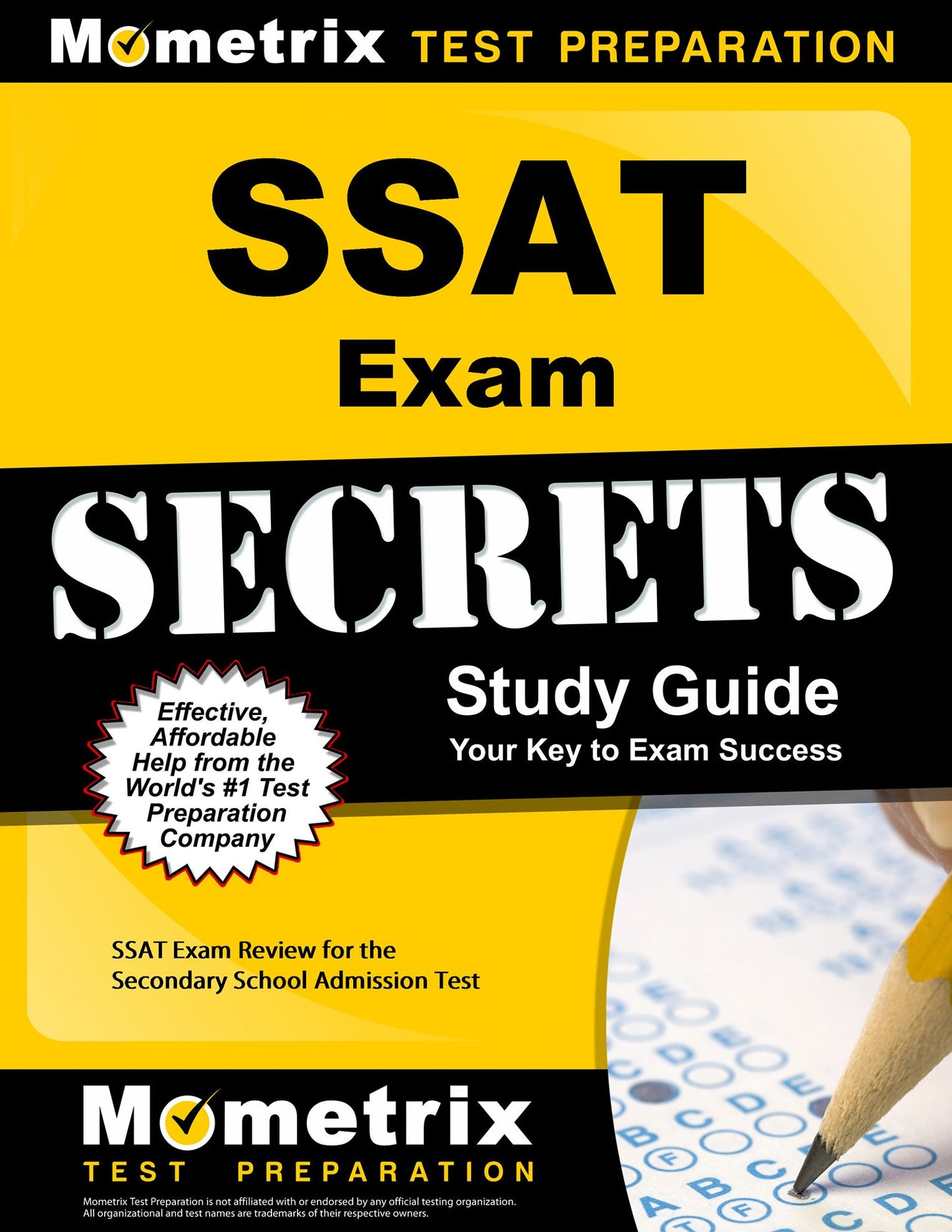 SSAT Secrets Study Guide: SSAT Exam Review for the Secondary School Admission Test