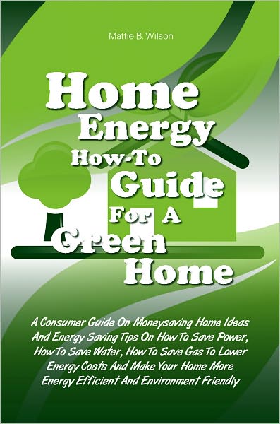 Home Energy How-To Guide For A Green Home:A Consumer Guide On Moneysaving Home Ideas And Energy Saving Tips On How To Save Power, How To Save Water, How To Save Gas To Lower Energy Costs And Make Your Home More Energy Efficient And Environment Friendly