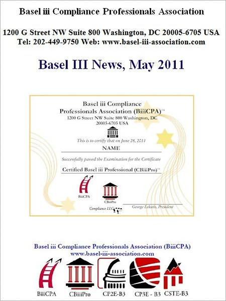 Basel III News, May 2011
