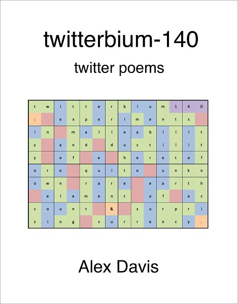 Twitterbium-140 : twitter poems