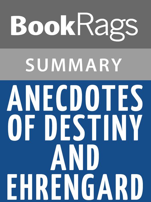 Anecdotes of Destiny and Ehrengard by Karen Blixen l Summary & Study Guide