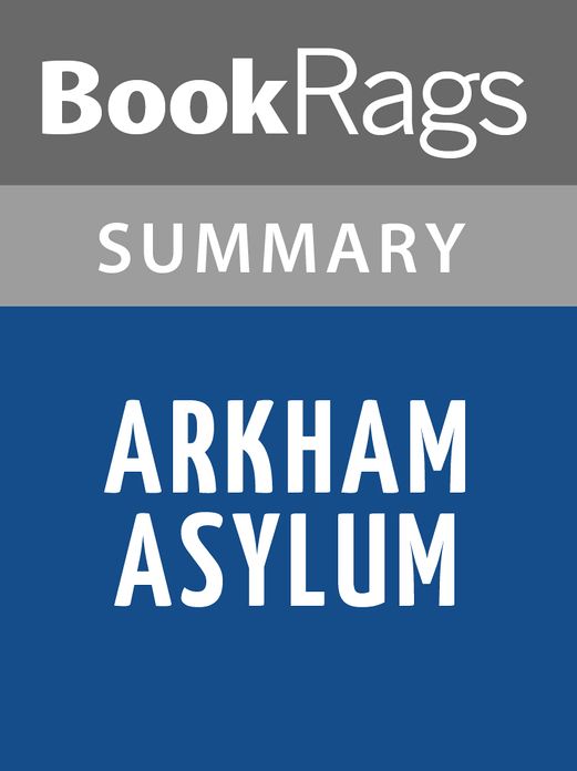 Arkham Asylum by Grant Morrison l Summary & Study Guide