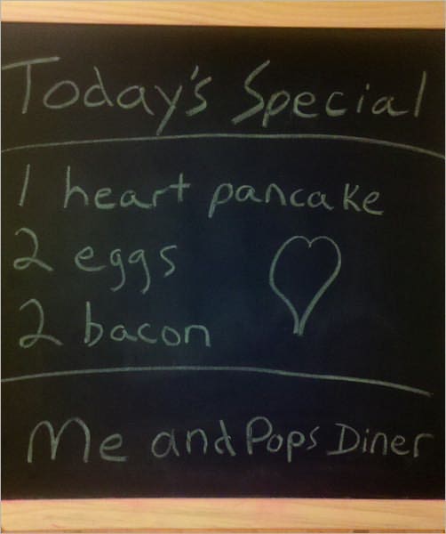Breakfast at "Me and Pops"