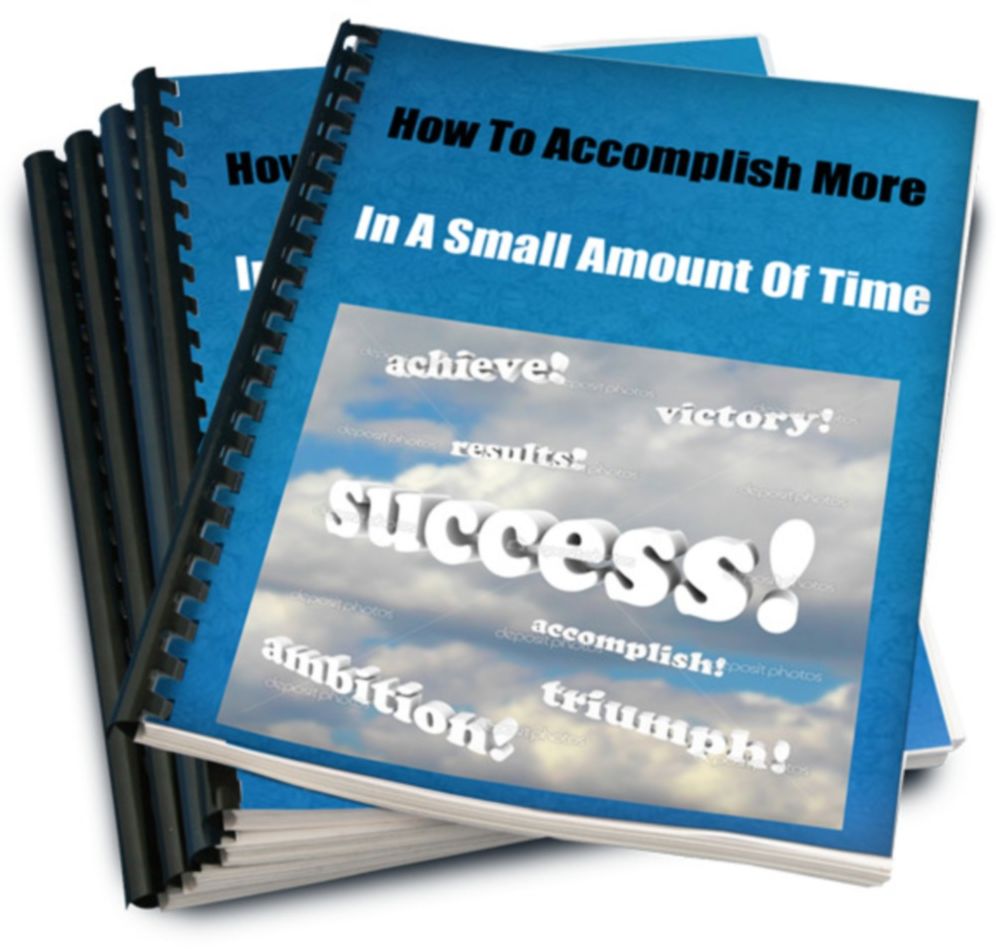 How To Accomplish More In A Small Amount Of Time