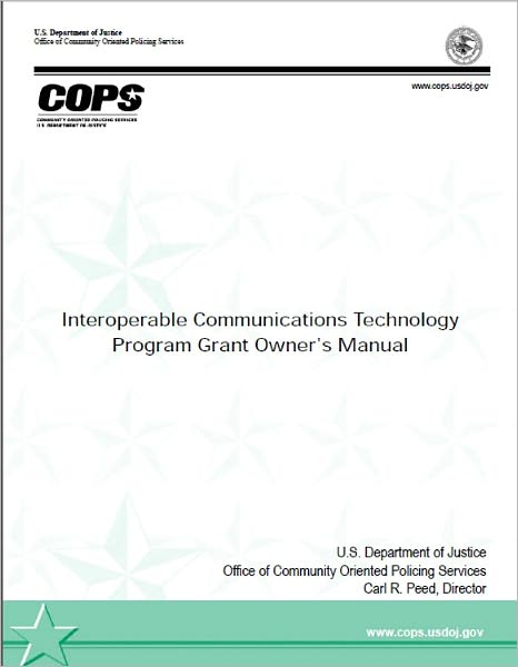 Interoperable Communications Technology Program Grant Owner's Manual 2006