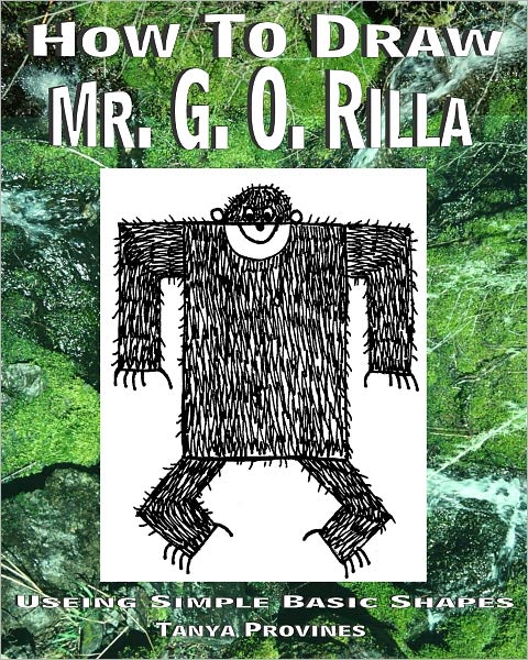 How To Draw Mr. G. O. Rilla Using Simple Basic Shapes