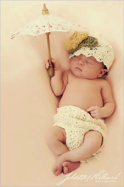 Vintage Diaper cover and hat pattern - 3 sizes