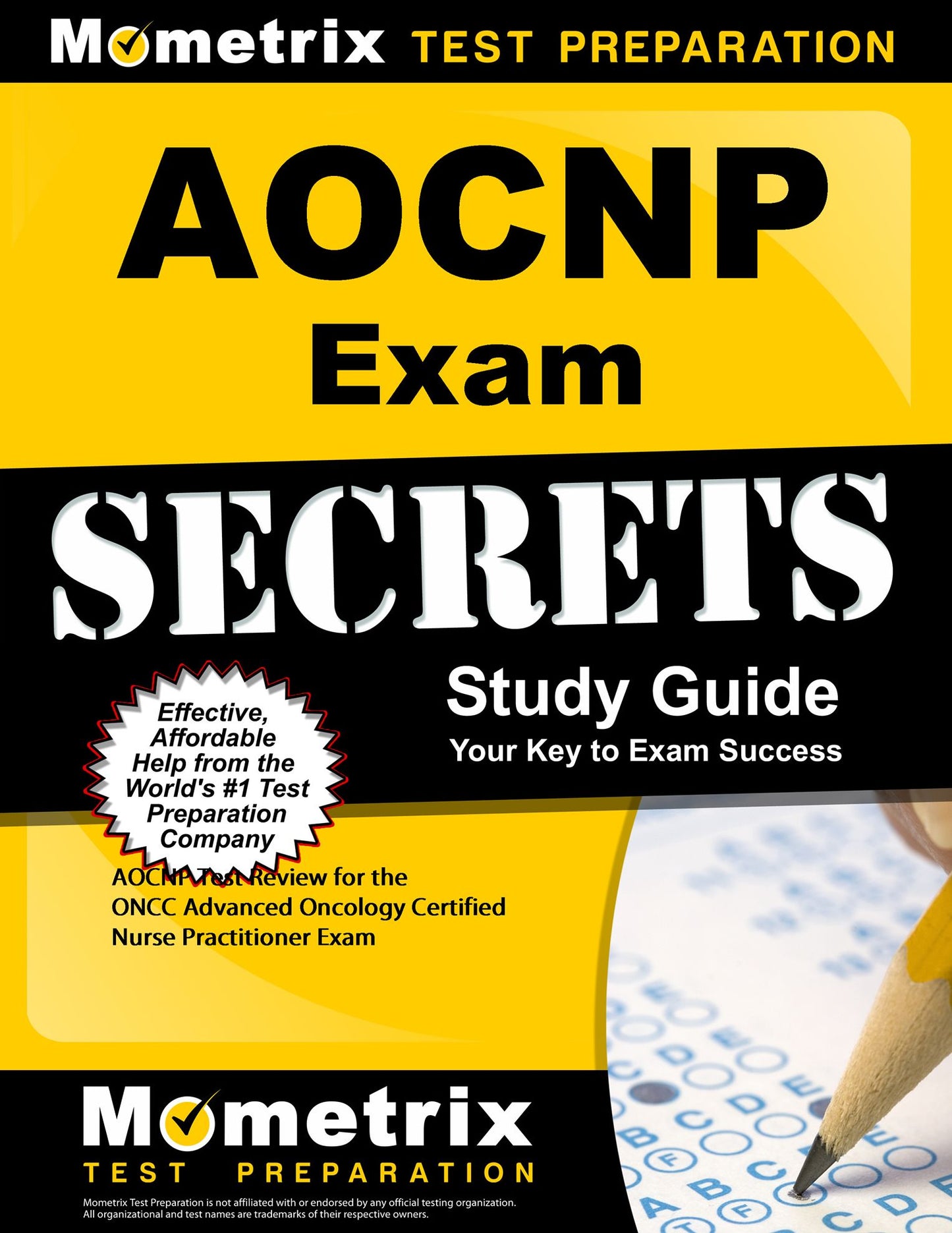 AOCNP Exam Secrets Study Guide: AOCNP Test Review for the ONCC Advanced Oncology Certified Nurse Practitioner Exam