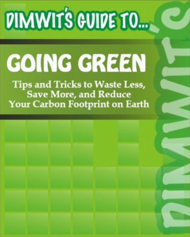 Dimwit's Guide to Going Green: Tips and Tricks to Waste Less, Save More and Reduce Your Carbon Footprint on Earth