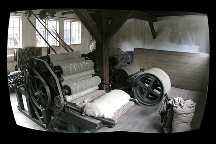 The Scholfield Wool-Carding Machines [Illustrated]