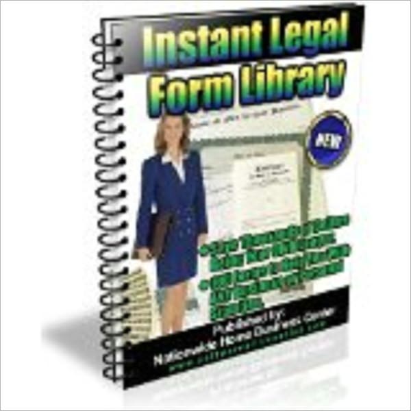 Instant Legal Form Library (210 page ebook)