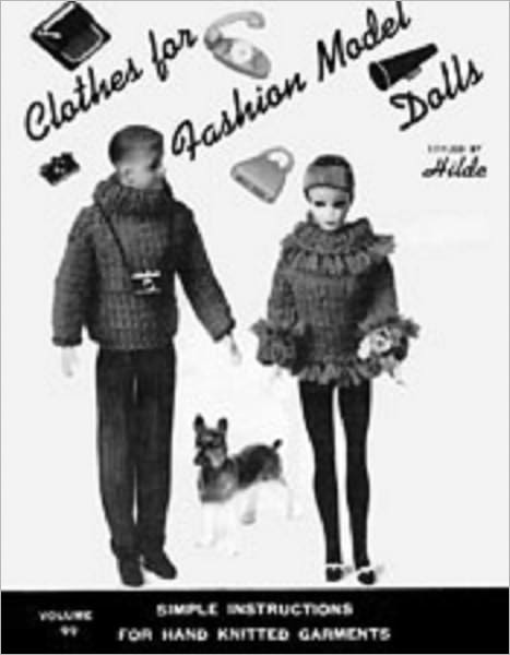 Knit Fashion Model Doll Clothes Knitting Patterns for Fashion Dolls