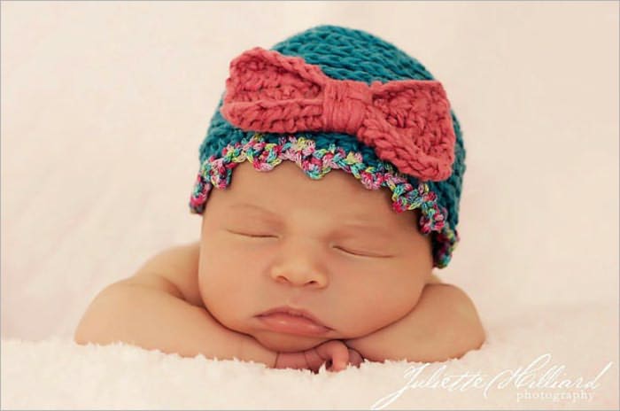 CROCHET PATTERN -Stitch side up Carnival Beanie-5 sizes