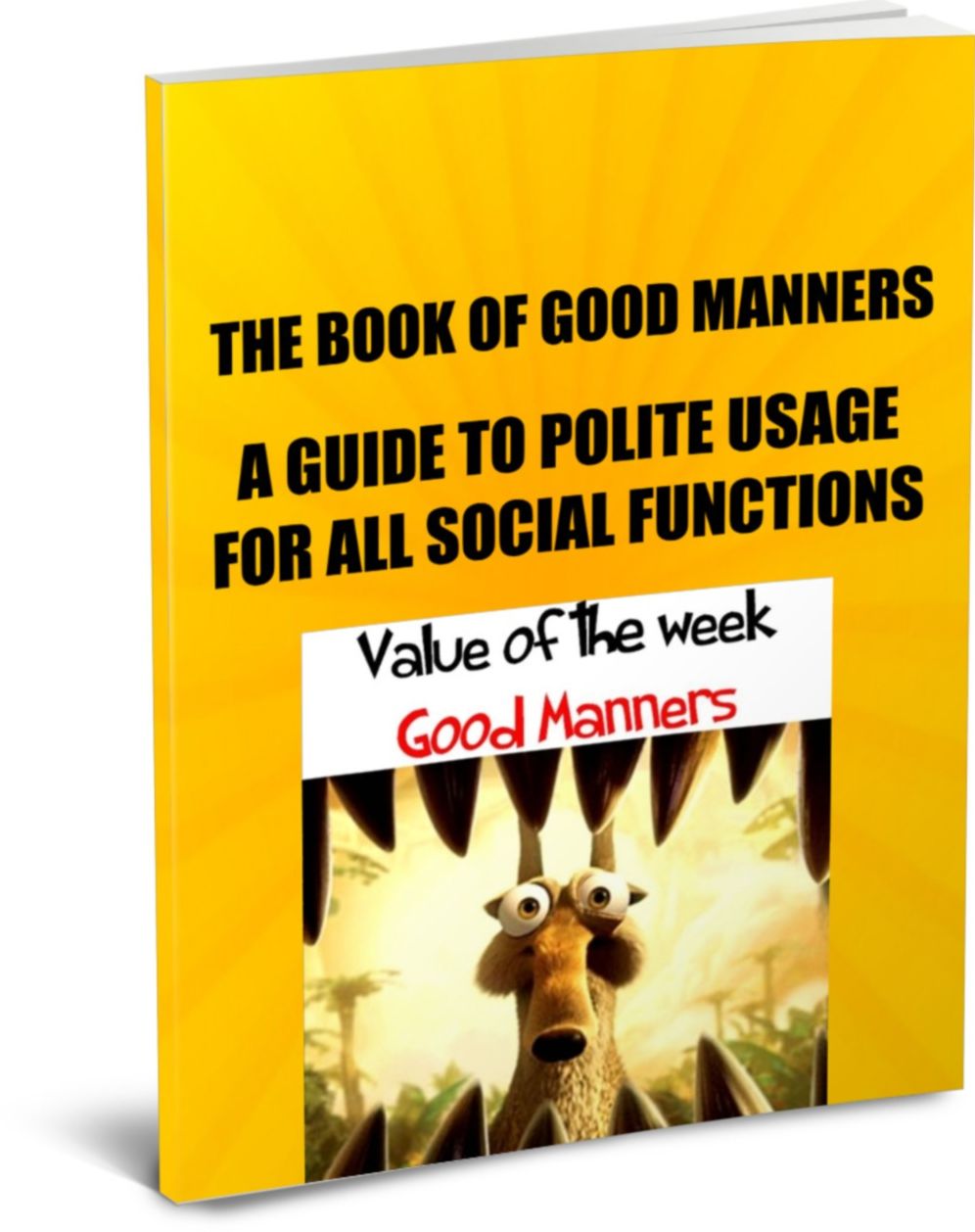 The Book Of Good Manners A Guide To Polite Usage For All Social Functions