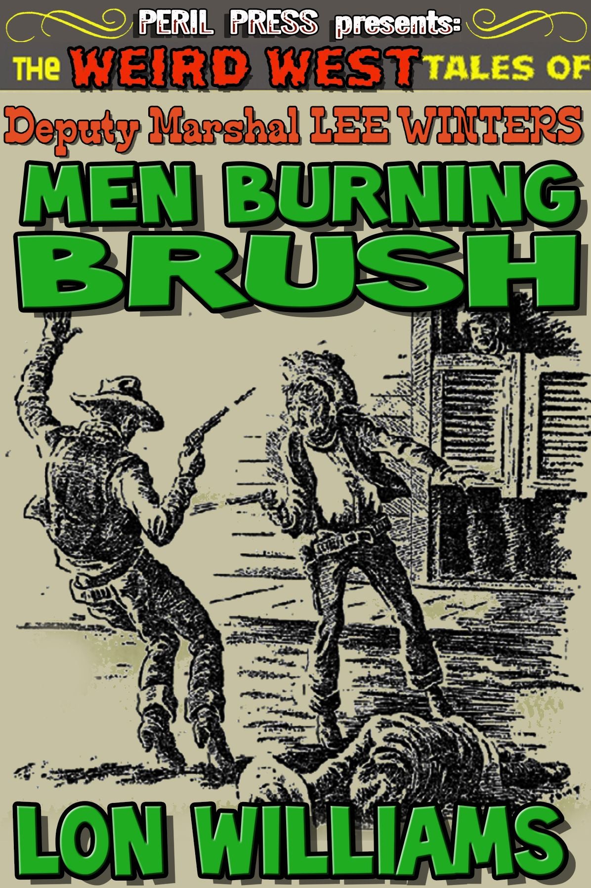 Men Burning Brush