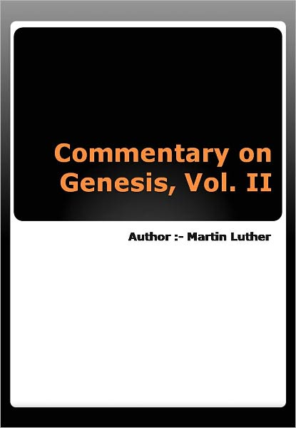 Commentary on Genesis, Vol. II w/ DirectLink Technology (Religious Book)
