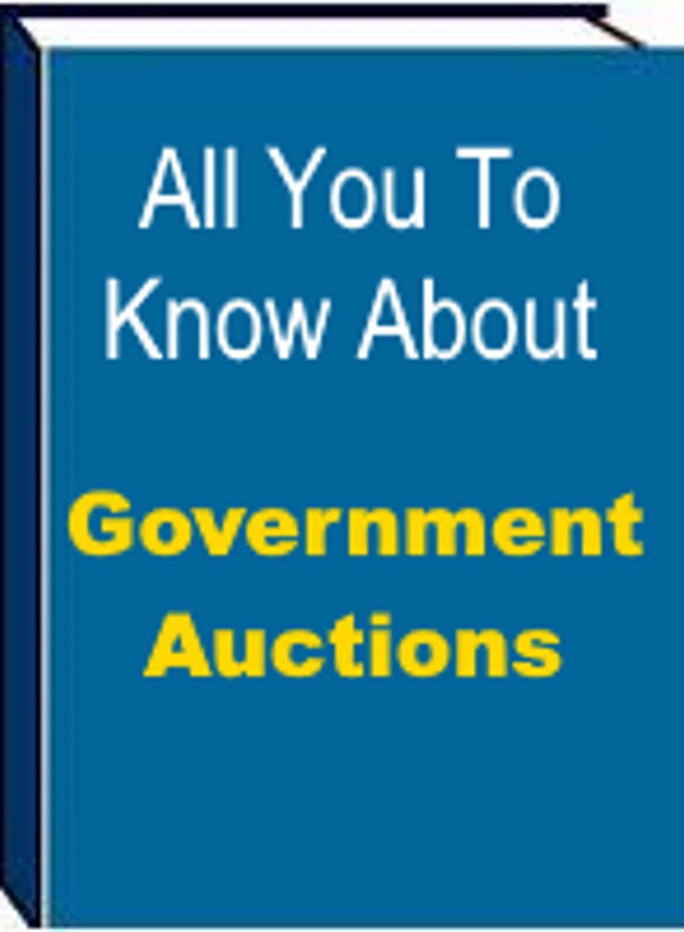 All You Need To Know About Government Auctions