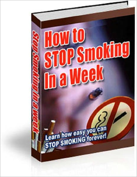 How To Stop Smoking In a Week